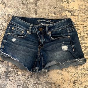American eagle jean shorts size 2